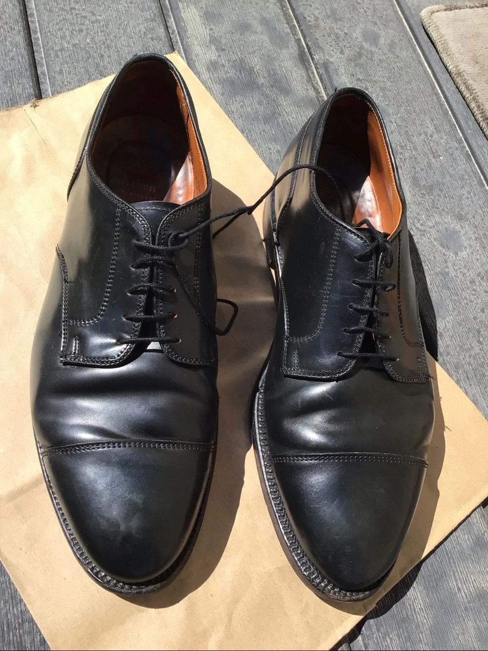 Alden Shell Cordovan used conditions 10.5/3xwide